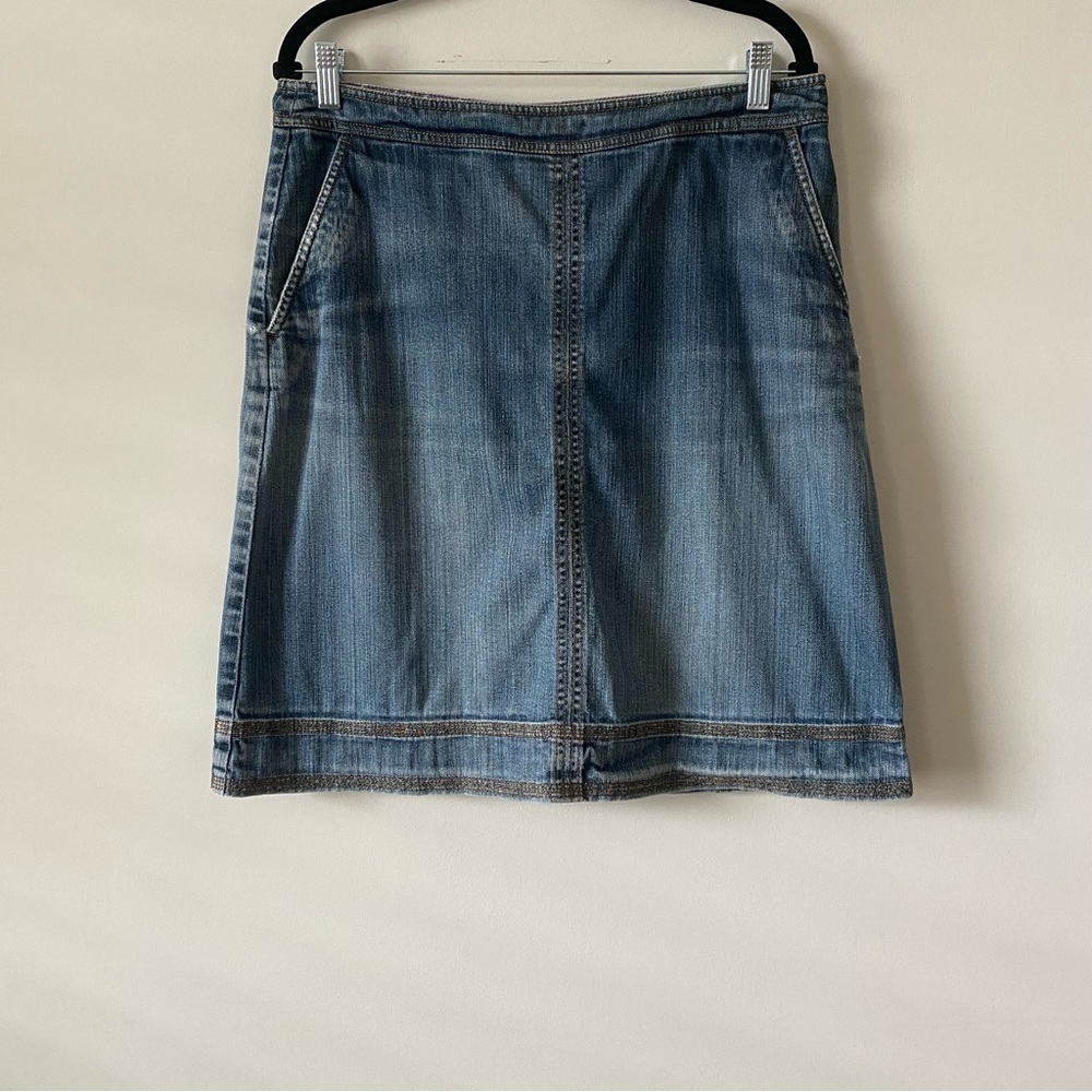 Boden Women’s Jean Skirt Knee Length size 10R